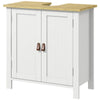 Bathroom Under Sink Cabinet with Adjustable Shelf, White