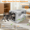 Collapsible Cat Puppy Carrier Small Animal Travel Transport Handhold Crate Box