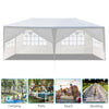 3x6M Heavy Duty Gazebo Marquee Canopy Garden Patio Party Tent 6 Removable Walls