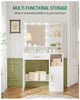 LED Mirror Dressing Table Makeup Vanity Desk And 10 LED Lights With 3 Shelves