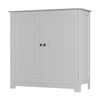 Bathroom Sink Cabinet Under Basin Unit Cupboard 2 Door Storage Furniture White