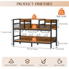 Record Player Stand Vinyl Record Player Storage Cabinet Up to 350 Albums