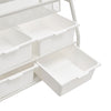 Childrens Kids Book Shelf Metal Sling Storage Rack Organizer Bookcase Bookshelf