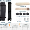 Pop Up Gazebo with Mosquito Net 13x13ft Portable UV-Resistant Waterproof Gazebo