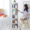 159cm Rotating Bookshelf 5-Tier Rack Display Floor Standing Bookcase Toy Storage
