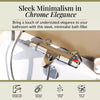 Chrome Thermostatic Deck Mounted Bath Shower Mixer Bar Valve Tap
