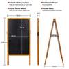 Cafe A-Frame Chalkboard Sign Extra Large 40" Free Standing Board Easel Sturdy UK
