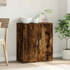 Smoked Oak Engineered Wood Sideboard - Modern Storage Cupboard/Highboard G6B8