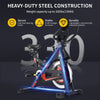 Indoor Exercise Bike, Stepless Resistance, Indoor Cycling Bike