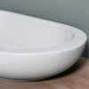 Durovin Bathroom Wash Basin Bowl Ceramic Counter Top Large Sink Vanity 800x425mm