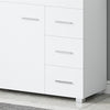 Under Sink Cabinet Bathroom Basin Unit Cupboard Storage Furniture & Shelf White