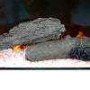 50"LED Fireplace White Surround Suite Wall/Stand Wide Electric Fire 7Color Frame
