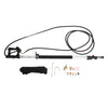 Telescoping Pressure Washer Wand 6.33m 5 Section Retractable Gutter Cleaning To