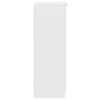 Modern Wooden Narrow 1 Door Hallway Shoe Storage Cabinet Unit Organiser Wood