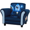 Kids Armchair Toddler Sofa Children Chair Seat with Armrest Space Rocket