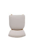 2x Bar Stools Upholstered High Chairs Kitchen Island Stools Breakfast Wood Legs