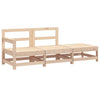 3 Piece Garden Lounge Set Solid Pinewood Modern Outdoor Furniture