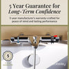 Chrome Thermostatic Deck Mounted Bath Shower Mixer Bar Valve Tap