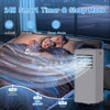 Portable Air Conditioner 12000 BTU WiFi Heat Dehumidifier Fan Remote 3-in-1 Unit