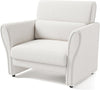Mid-century Modern Accent Chair Upholstered Sofa Chair for Living Room Bedroom