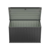 XLarge Outdoor Storage Box Metal Chest Cushion Shed Garden Patio Container 400L