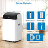 10000BTU Portable Air Conditioner 5 in 1 Dehumidifier 3 Speed Fan 24H Timer