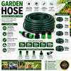 50M GARDEN HOSE PIPE HEAVY DUTY REINFORCED BRAIDED PVC WATERING HOSEPIPE REEL