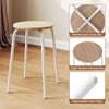 Dining Set Kitchen Table and Chairs for 2 w/ Square Table-White 3-Piece