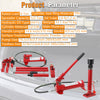 4 Ton Porta Power Hydraulic Jack 1.2M/3.9" Oil Hose Auto Body Frame Repair Kit