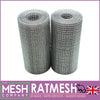 The Mesh Company Galvanised Rat Mesh Roll | Rodent Proofing Welded RatMesh Roll