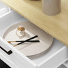 Sideboard with Tilt-out Trash Bin, Kitchen Sideboard with 2 Drawers, Shelves