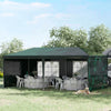 6m x 3m Garden Gazebo Marquee Canopy Party Tent Canopy Patio Green