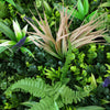 Artificial Living Green Wall Panel 100 x 100cm Plant Flower Foliage Hedge