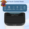 12000 BTU Portable Air Conditioner 3-in-1 Remote 24H Timer Window Kit White AC