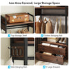 Freestanding Closet Organizer Small Clothes Rack with Drawers and Shelves