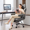 Office Chair, High Back Leathaire Desk Chair for Home, Grey