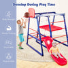 7 In 1 Kids Climbing Toys Heavy Duty Metal Jungle Gym Set Outdoor Playground