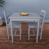 Solid Wooden Dining Table and 2 4 Chairs Set Home Kitchen Furniture