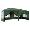 3 x 6m Garden Heavy Duty Gazebo Marquee Party Tent Canopy