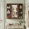 Modern Wall Mounted Medicine Cabinet w/3 Internal Shelves