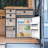 DC 240V 12V 24V CAMPERVAN FRIDGE FREEZER 65L COMPRESSOR MOTORHOME BOAT