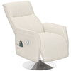 Massage Recliner Chair with Footstool Upholstered Reclining Armchair Refurbished