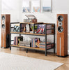 Record Player Stand Vinyl Record Player Storage Cabinet Up to 350 Albums