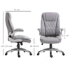 Vinsetto High Back Executive Office Chair Home Swivel PU Leather Ergonomic Chair