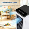 Portable Evaporative Air Cooler,15L Evaporative Air Cooler with 2 Ice Packs