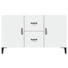 Modern Wooden Sideboard Storage Cabinet Unit With 2 Doors & 2 Drawers Wood Units