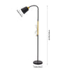 Adjustable Standard Floor Lamp Living Room Reading Light Free Standing Lighting