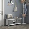 Shoe Storage Bench with Seat, Shoe Storage Bench with Drawers Adjustable Shelf