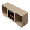 Fireplace & TV Stand Combine Set Electric Fire Heater Console Cabinet LivingRoom