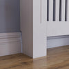 Arlington Radiator Cover White Traditional Modern Cabinet Wood Grill Furniture
